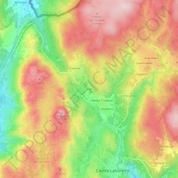 Vido topographic map, elevation, terrain