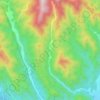 西峪村 topographic map, elevation, terrain