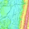 白市驿镇 topographic map, elevation, terrain