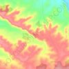 Atauta topographic map, elevation, terrain
