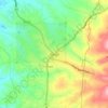 Rongo topographic map, elevation, terrain