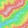 Codromaz topographic map, elevation, terrain