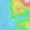 Campagnano topographic map, elevation, terrain