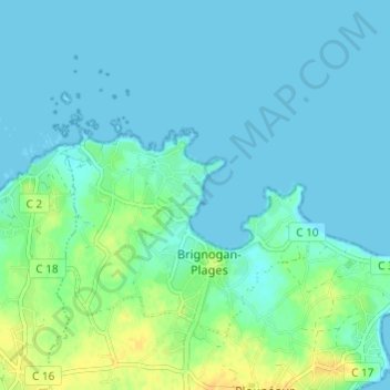 Keravezan topographic map, elevation, terrain