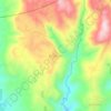 Binancian topographic map, elevation, terrain