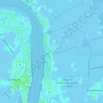 Kleihusen topographic map, elevation, terrain