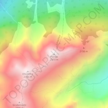 Plenge topographic map, elevation, terrain
