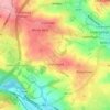 Beggarington topographic map, elevation, terrain