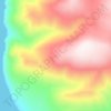 Challenger Mountains topographic map, elevation, terrain