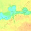 Cutler topographic map, elevation, terrain