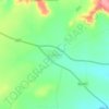 Kharwandi topographic map, elevation, terrain