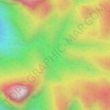 Seethagangula topographic map, elevation, terrain