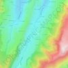 Enchaniers topographic map, elevation, terrain