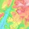 Chassagne topographic map, elevation, terrain