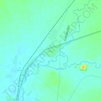 Safya topographic map, elevation, terrain