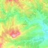 Valdezia topographic map, elevation, terrain