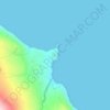 Torr Head topographic map, elevation, terrain