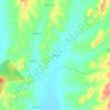 山前村 topographic map, elevation, terrain