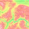 Williams topographic map, elevation, terrain