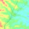 Asafo topographic map, elevation, terrain