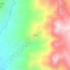 El Hato topographic map, elevation, terrain