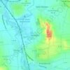 Neindorf topographic map, elevation, terrain