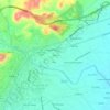 Churra topographic map, elevation, terrain