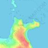 Espace du Kelenn topographic map, elevation, terrain
