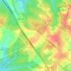 High Point Farm topographic map, elevation, terrain
