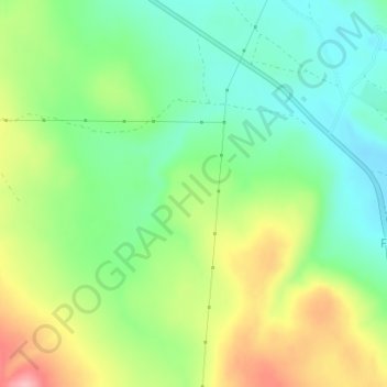 La Barraquilla topographic map, elevation, terrain
