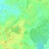 Hegel topographic map, elevation, terrain