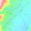Lingkudau topographic map, elevation, terrain