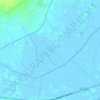 Vernis topographic map, elevation, terrain
