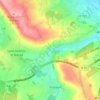Le Metz topographic map, elevation, terrain