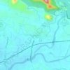 Malampuzha topographic map, elevation, terrain