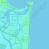 Buddina topographic map, elevation, terrain