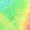 Kent Town topographic map, elevation, terrain