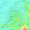 Lishan topographic map, elevation, terrain