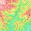 Saorge topographic map, elevation, terrain