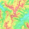 Cremolino topographic map, elevation, terrain