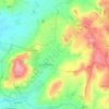 Brailes topographic map, elevation, terrain