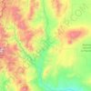 Distrito Río Barrancas topographic map, elevation, terrain