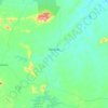 Apuiarés topographic map, elevation, terrain