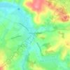 Vailly-sur-Sauldre topographic map, elevation, terrain