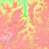 Ponto dos Volantes topographic map, elevation, terrain