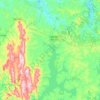 Pimenta topographic map, elevation, terrain