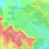 La Horgne topographic map, elevation, terrain