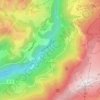 Cohennoz topographic map, elevation, terrain