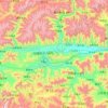 བསམ་འགྲུབ་རྩེ་ཆུས། 桑珠孜区 Samzhubzê topographic map, elevation, terrain