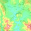 La Miñosa topographic map, elevation, terrain